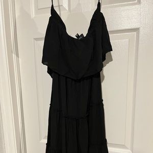 MSK midi off shoulder dress